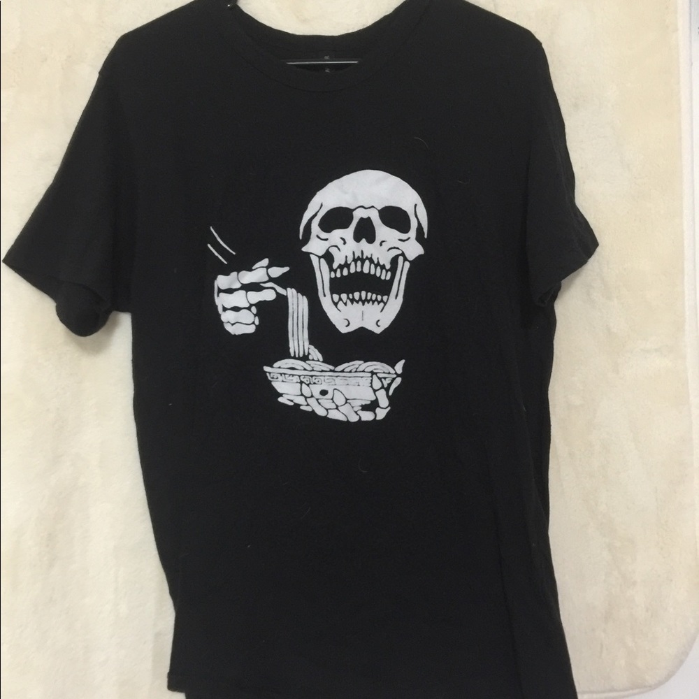 Skeleton ramen T-shirt